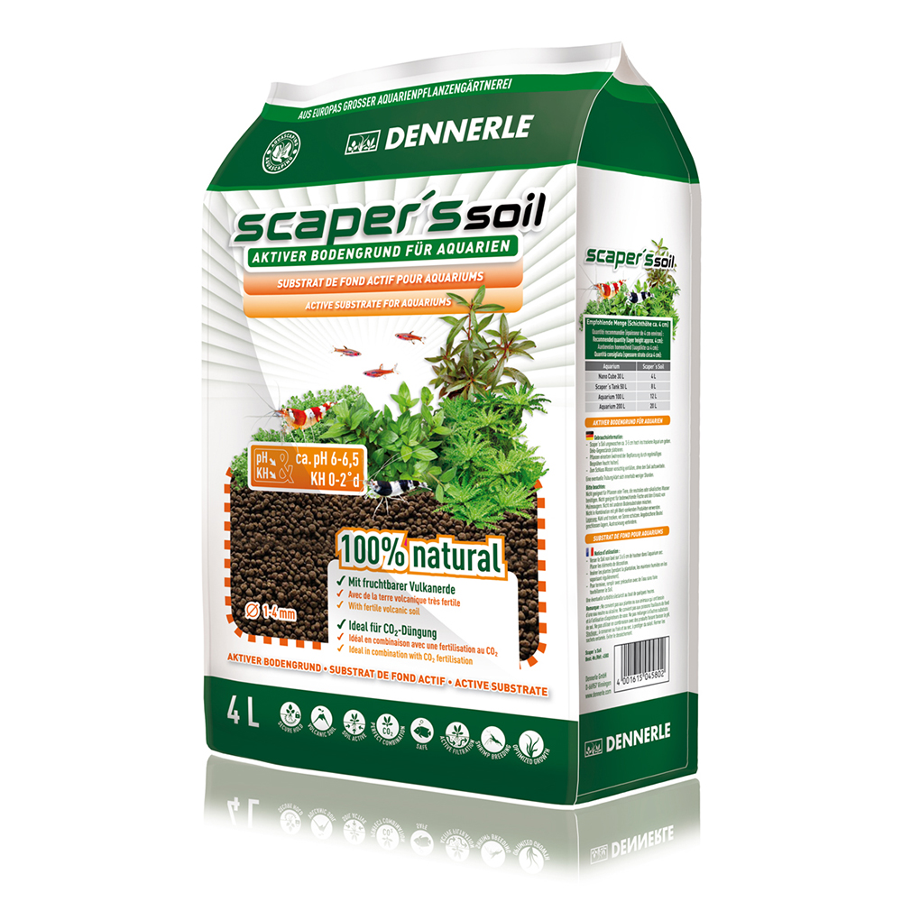 Природный грунт Dennerle Scaper’s Soil по специальной цене в Аква Лого!