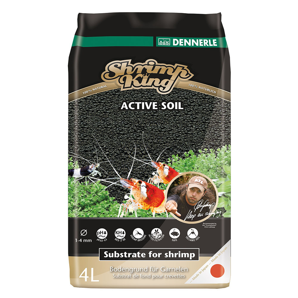 Грунт питательный DENNERLE Shrimp King Active Soil по специальной цене в Аква Лого!