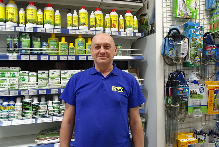 Абалихин Сергей — менеджер отдела оборудования супермаркета Аква Лого - Сокол
