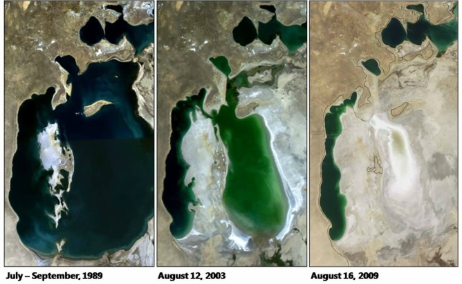 Высыхание Аральского моря