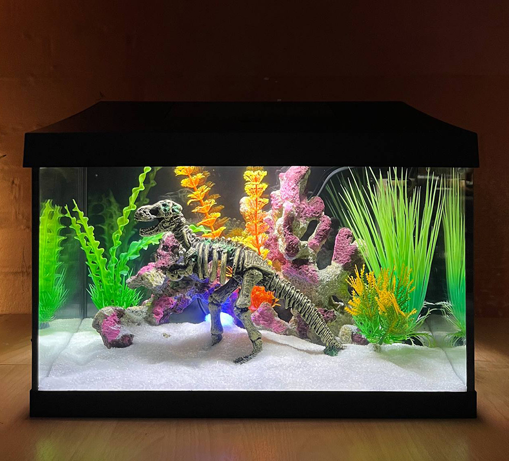 Аквариум готовое решение Динозавр в супермаркете Аква Лого