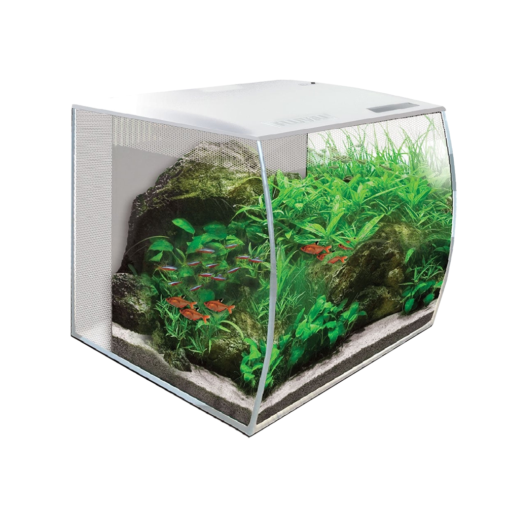 Аквариум Fluval FLEX 34 литра белый - 7995 рублей