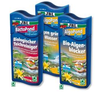 Новинка в супермаркетах Аква Лого - средства для ухода за водой в пруду