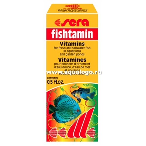 Витаминные добавки Sera Fishvitamin