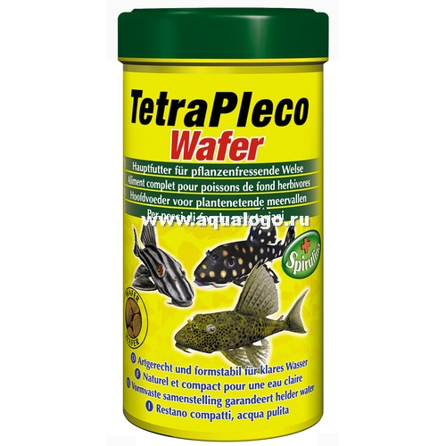 Корм для рыб TetraPleco Wafer таблетки 250мл
