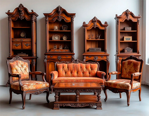3.1 Краткий иллюстративный обзор по стилям мебели разных эпох