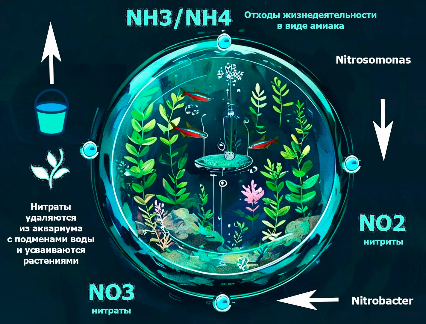Азотный цикл в аквариуме