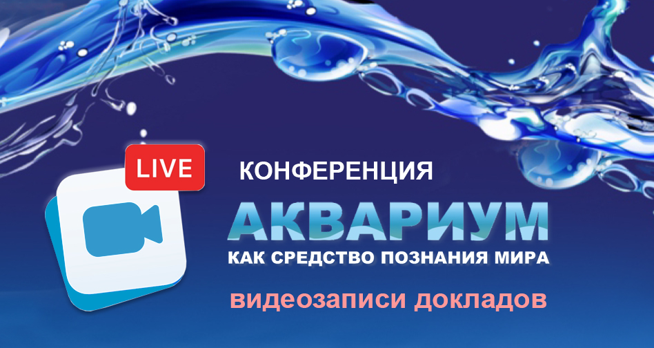 Видеозаписи докладов конференции Аквариум как средство познания мира 2025