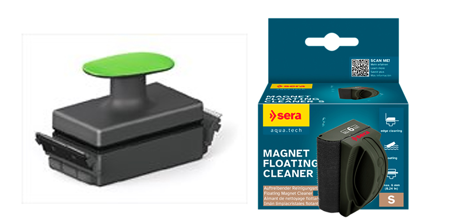 Большой выбор магнитных скребков для обслуживания аквариума в Аква Лого