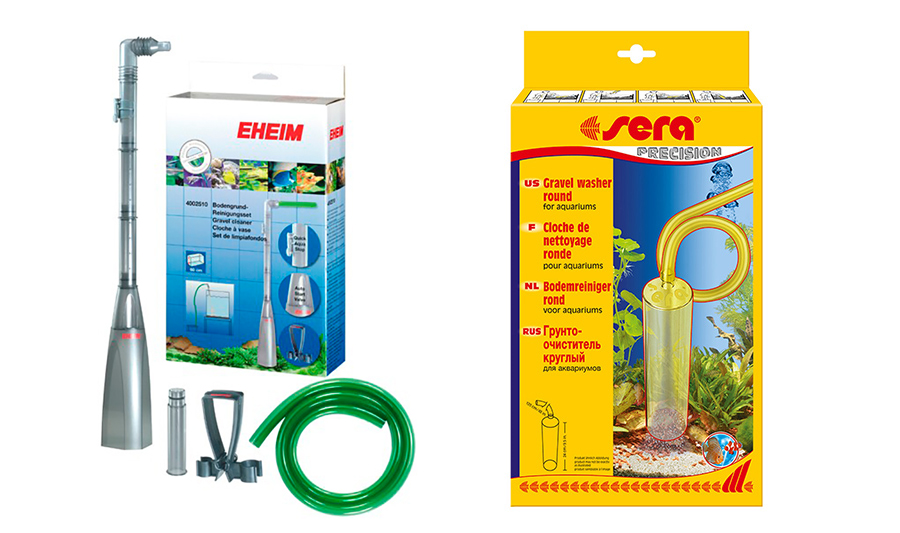 Большой выбор инвентаря - сифоны для обслуживания аквариума в Аква Лого