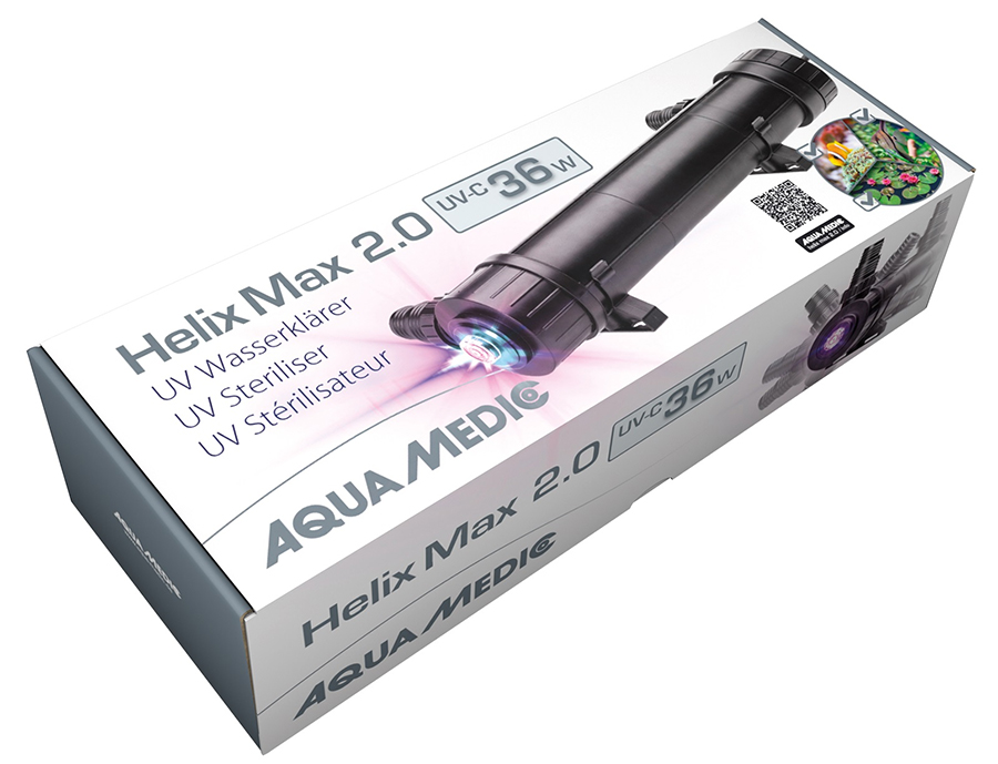 Стерилизатор UV HELIX MAX 2.0 36W в супермаркетах Аква Лого!