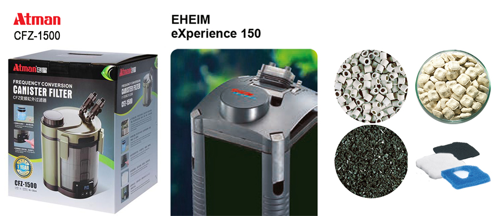 Большой выбор внешних фильтров для аквариума в супермаркетах Аква Лого