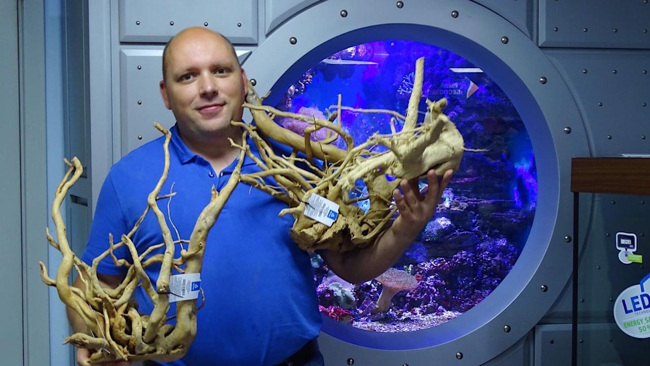 Мастер-класс Сухое оформление аквариума