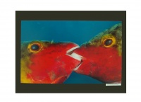 А также интересных фотографий рыбок в стиле "Дня Святого Валентина" :-)