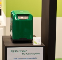 Компания Teco представила зеленый аквариумный холодильник с пониженным энергопотреблением - дань моде на Эко-продукты и Эко-цвета.