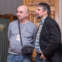 Техническая поддержка мероприятия - Александр Бадешко (на фото слева)
