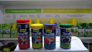 Компания Tetra посвятила своему 70-летию обновление линеек продукции. Например, корма для рыб Tetra Pro в новой упаковке с юбилейной символикой. Компания Tetra посвятила своему 70-летию обновление линеек продукции. Например, корма для рыб Tetra Pro в новой упаковке с юбилейной символикой.