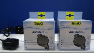 Новые компрессоры Tetra AirSilent - компактные устройства с пониженным уровнем шума, можно закрепить в аквариуме на присоске.