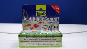 Тесты Tetra Test AlgaeControl помогут измерить уровень нитратов и фосфатов в аквариуме, а также карбонатную жесткость.